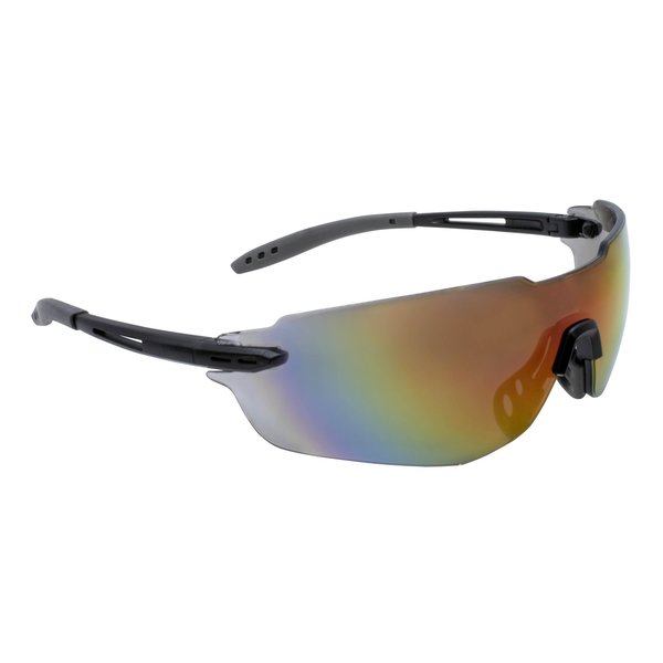 Radians Radians Aphelion Performance Safety Glass, Rainbow Mirror Lens APH1-R0